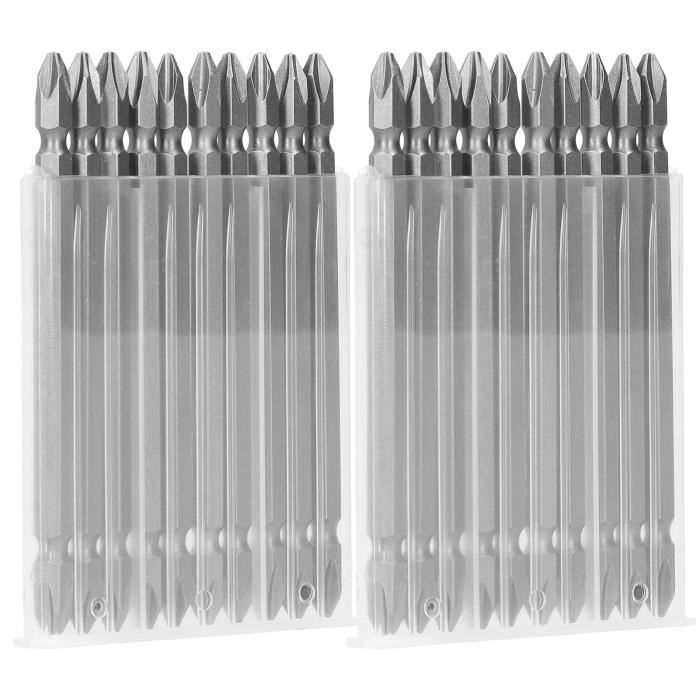 QUARKZMAN 4Pcs Embout De Tournevis à Double Extrémité