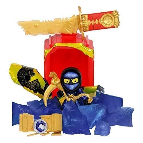 Treasure X - Ninja Figures 6 - Figures d'action, 16 ninja à collecter, modèle assorti (FAMO