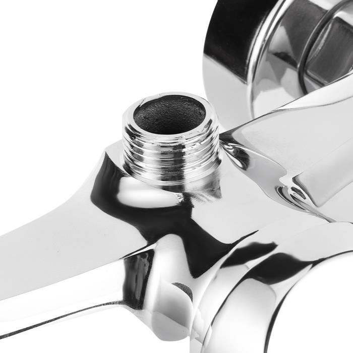 Robinet De Douche RSHuiOUXX Lot De 2 Adaptateurs De Réglables Raccord De Douche