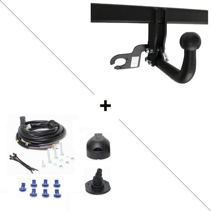 Attelage (barre De Remorque) Pour Renault Kangoo - Occasion - Fonctionnel - Emplacement Arrière