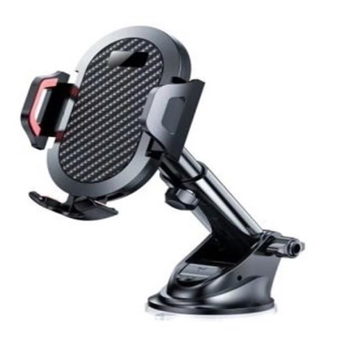 Porte téléphone HTC Fixation ventouse Rotation 360° Plastique