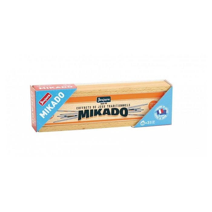 Jeu de mikado en bois - JEUJURA - Jeujura - 8143 - Mikado - Coffret en Bois