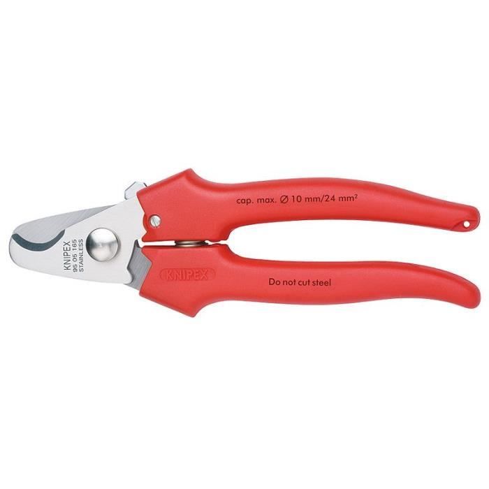 Pince Coupe-Câble Knipex 230mm - Poignée Isolée VDE | Outil Électricien Professionnel