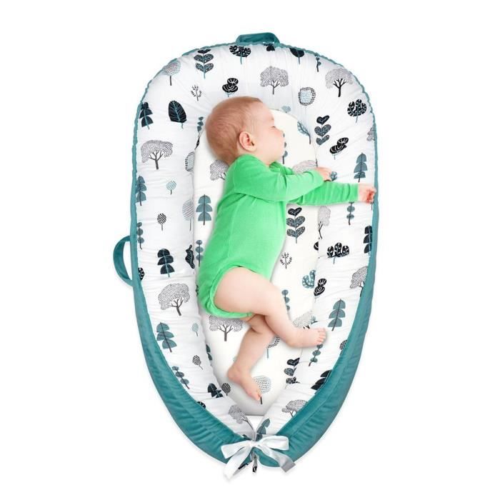 Mogoi Reducteur De Lit Bebe Portable Respirant Lit Detachable Vert Cdiscount Puericulture Eveil Bebe