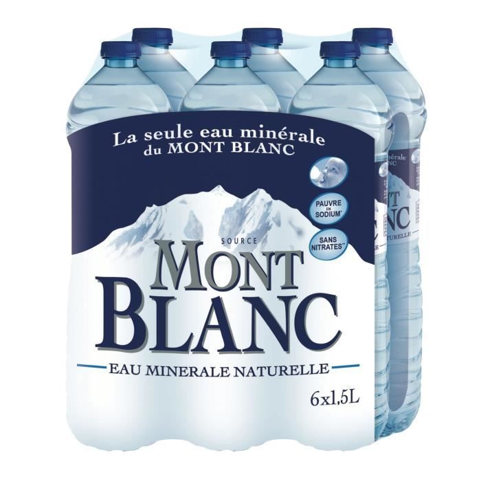 Mont Blanc Lot De 6 Bouteilles D Eau Minerale Naturelle 150 Cl Cdiscount Au Quotidien Mont Blanc Lot De 6 Bouteilles D Eau Minerale Naturelle 150 Cl Cdiscount Au Quotidien