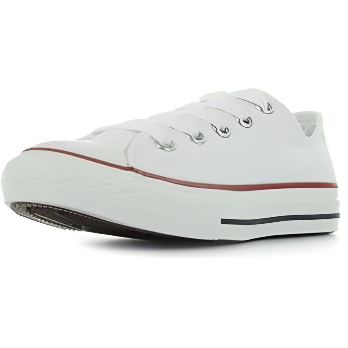 Baskets Converse Chuck Taylor OX optical pour gar on Blanc