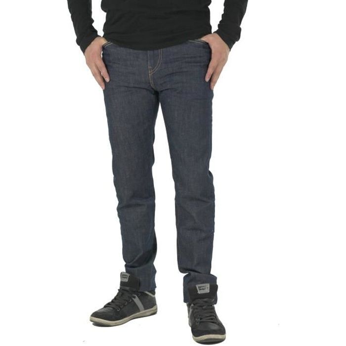 levis 512 broken raw