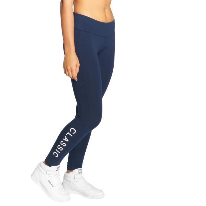 legging reebok femme bleu