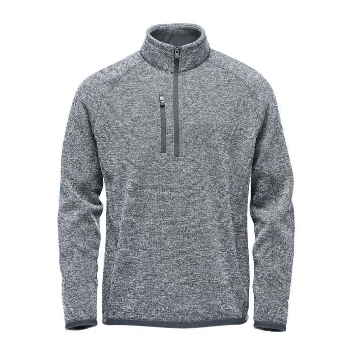 Polaire Stanley Hobson Pour Homme - Col Cheminée, Zip - 220 G/m² - Logo Brodé - Tissu Micropolaire Chaud - 11