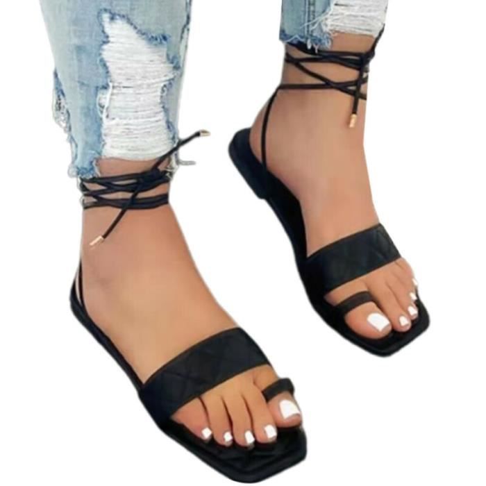 chaussures lanieres femmes