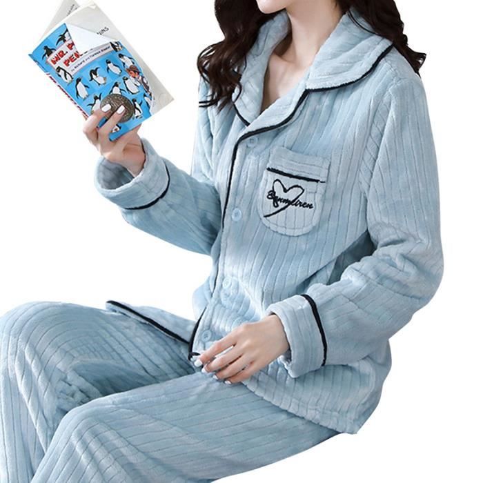 Pyjama Vintage Hiver à Paris Nick & Nora - 100% Coton Flanelle - Taille XXL - Neuf Avec étiquette