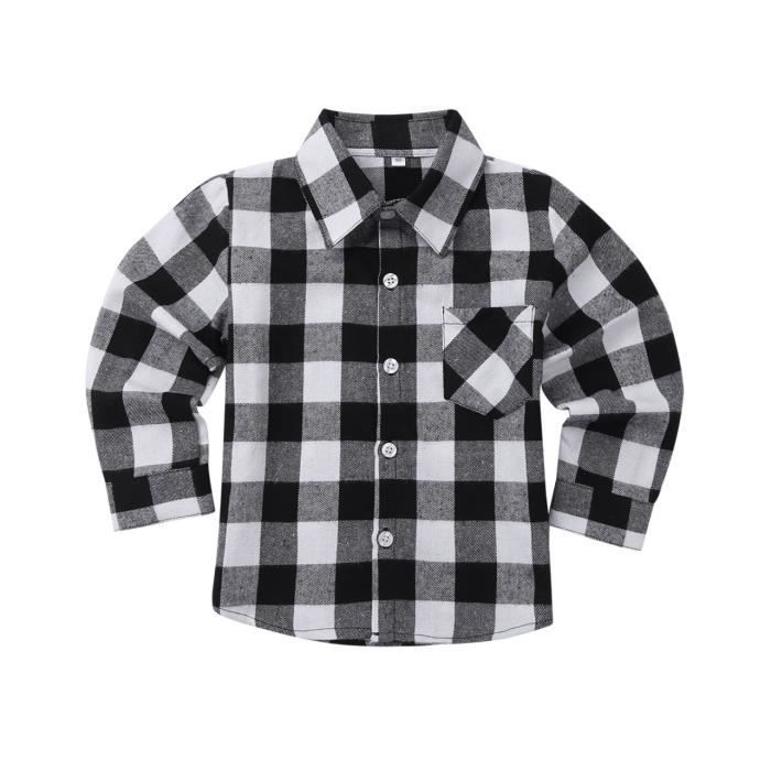 INEXTENSO Chemise Manches Longues à Carreaux Fille Pas Cher