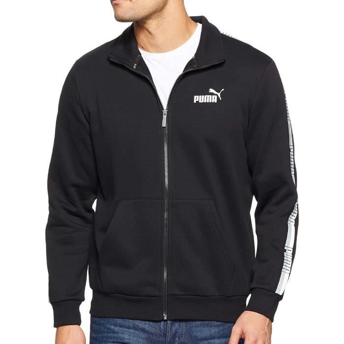 Veste Noire Homme Puma Track Black Cdiscount Pret a Porter