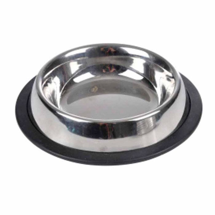 Comparer les prix de Gamelle Antidérapante - PARIS PRIX - 21cm - Inox - Argent - Pour Chien et Chat