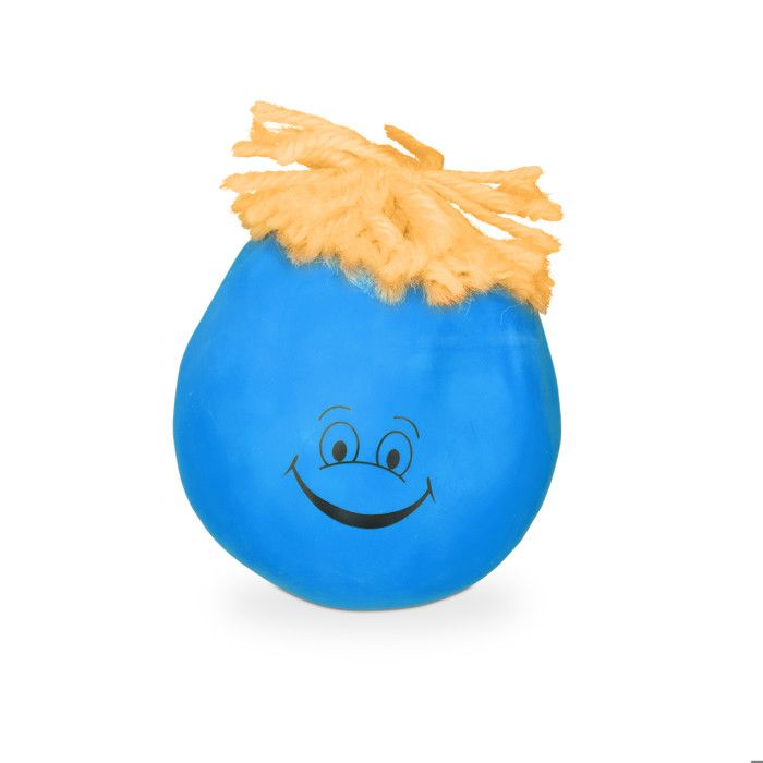 Meilleurs prix pour Relaxdays Balle anti-stress enfants adultes 9 cm grimace cheveux boule pâte farine 45 g