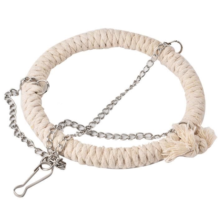 Meilleurs prix pour Jouet pour perroquet - SALALIS - Échelle de balançoire - Cordon en coton doux - Corde de chanvre - 16x16x2cm