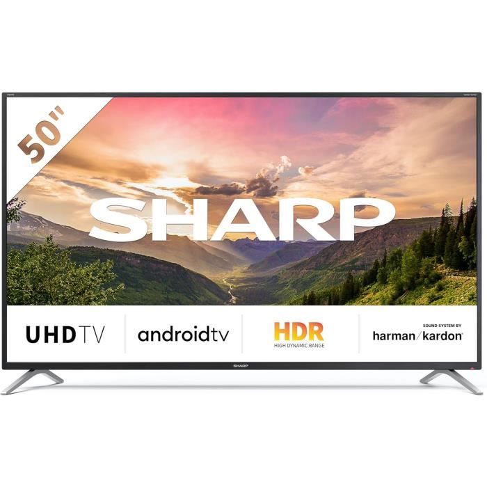 Tv Led Ultra Hd 4K 126 Cm 50Bl2Ea Hdr Android Tv, Fluidité 600 Active ...