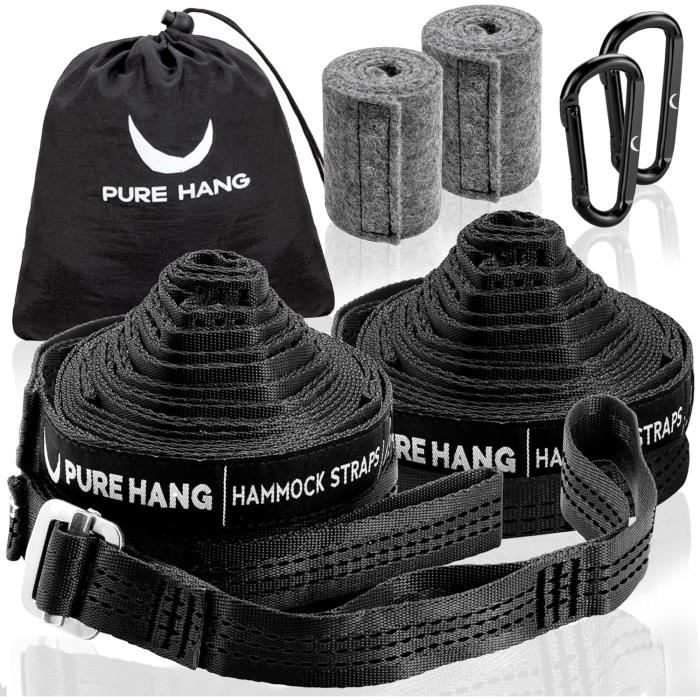 Hamac Fauteuil Suspendu Avec Structure – Gris, 150 Kg, Kit Suspension Inclus (Jardin & Camping)