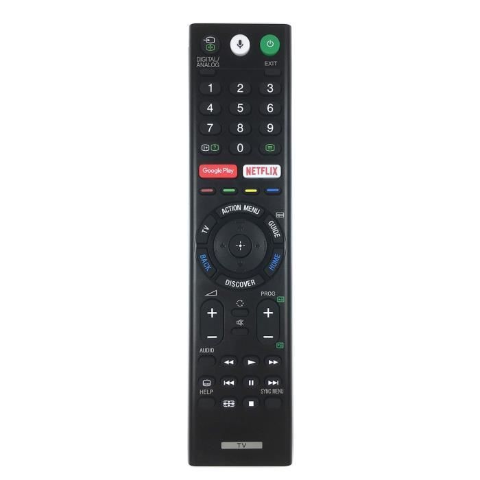 AULCMEET RMF-TX611E Télécommande Vocale De Remplacement Compatible Avec Sony 4K OLED Smart TV KD65X8500G, KD65X9500G, KD75X8000H KD75X8500G KD-55A85 KD-55A87 KD-55A89 KD65A85BU, KD65A8H