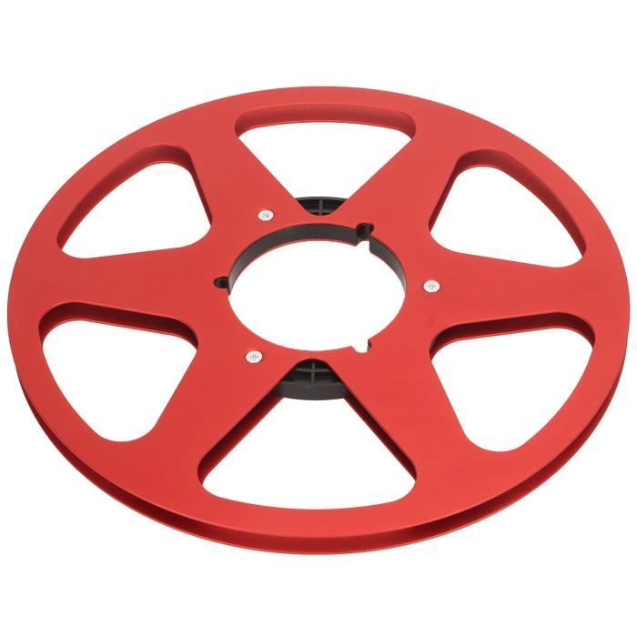 Bobine De Ruban Vide 7" – Pour Nagra, Studer, ReVox – Alliage Aluminium, 8 Trous, Bande 1/4"