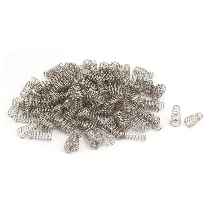 Ressorts De Compression 10mm OD - Fil 0.8mm, 20 Pièces, Charge 30N