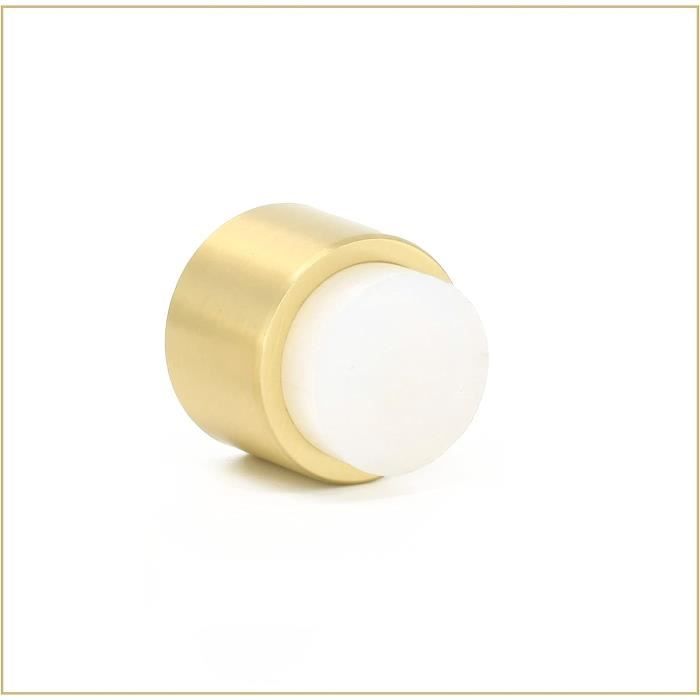 EVI Herrajes Butée De Porte Adhésive Pour Mur 28 x 28 mm Caoutchouc