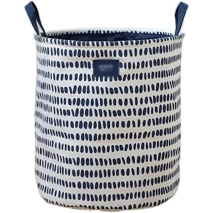 Panier à linge pliable en corde de coton panier à jouets paniers de rangement pour enfants vêtements décor de chambre