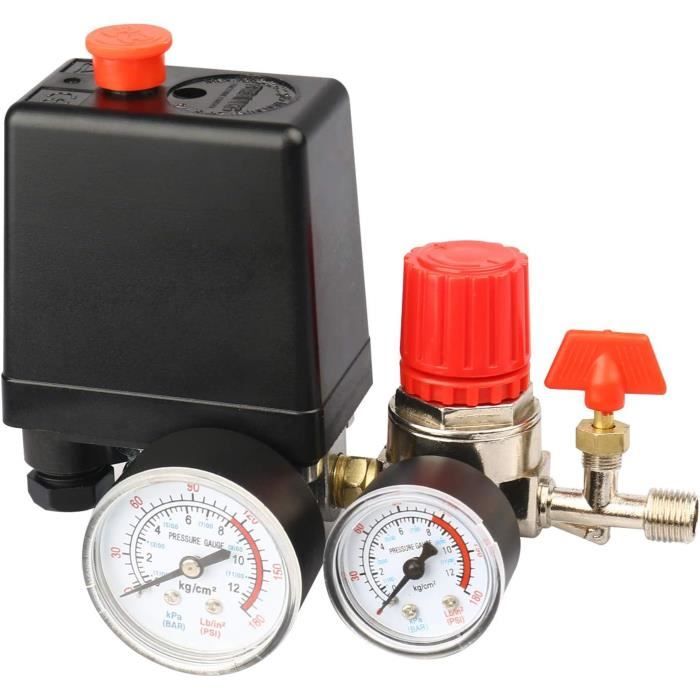 Régulateur de Commande Compresseur d'air Pressostat Commutateur de ...