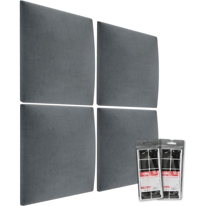 Lot De 4 Coussins D’Exposition Montres Et Bijoux En Cuir Synthétique Noir - Support Rem Rembourré 6.5x4.5x3 Cm