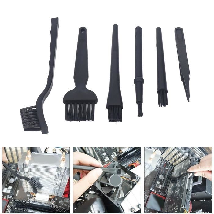 Antistatique ESD Brosse Nettoyage Clavier 10pcs pour Ordinateur PCB 15x150mm Antistatique ESD Brosse Nettoyage Clavier 10pcs pour Ordinateur PCB 15x150mm
