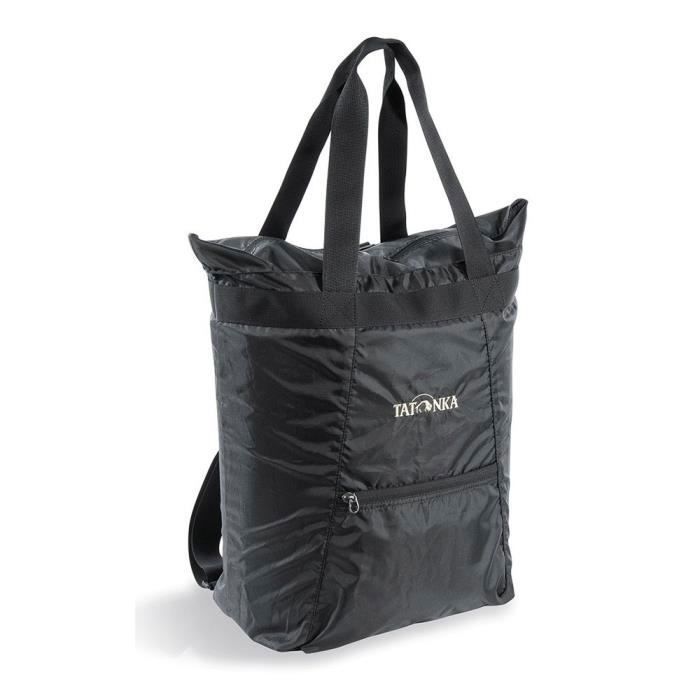 Tatonka Market Bag sac bandoulière convertible en sac à dos 22 L - Noir Tatonka Market Bag sac bandoulière convertible en sac à dos 22 L - Noir