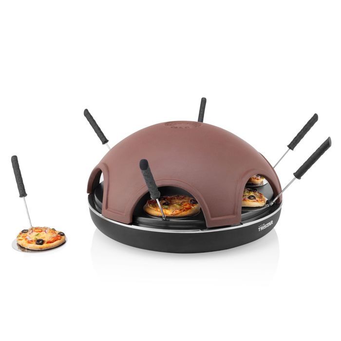 Tristar Four à pizza pour 6 personnes PZ-9156 1200 W Terre cuite