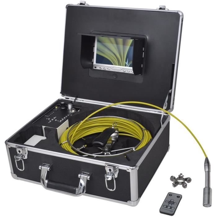 Caméra endoscopique pour canalisation avec DVR enregistrement vidéo -  Cdiscount Appareil Photo