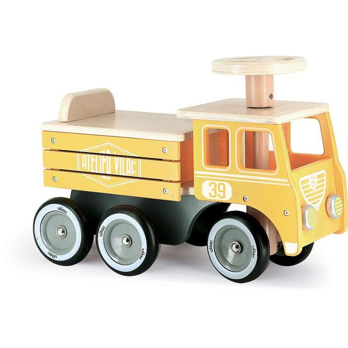 Porteur en bois Camion de chantier Vilac