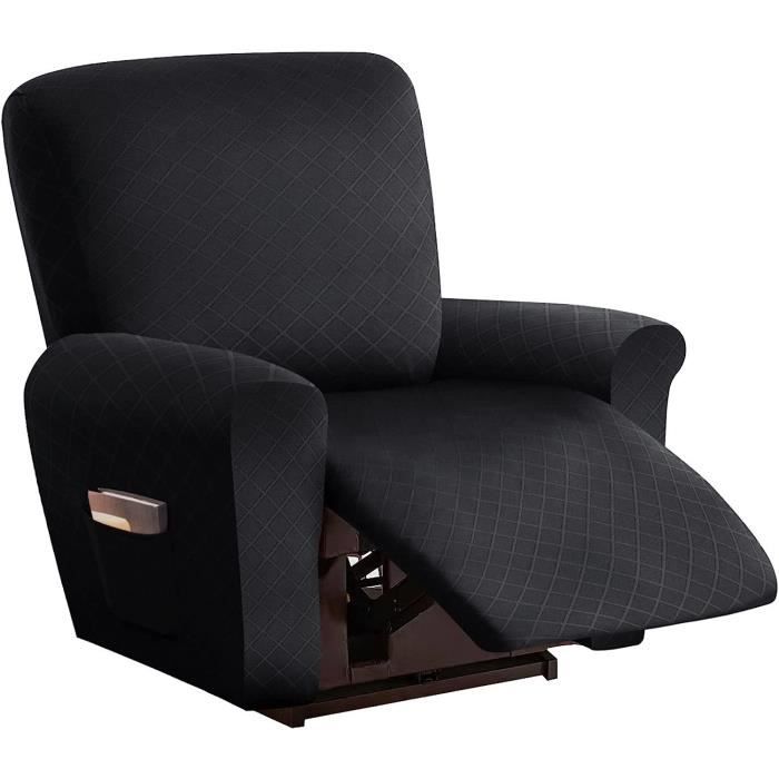 Elastique Canapé Relax Sofa Housse avec Poche 1Place Fauteuil Relax