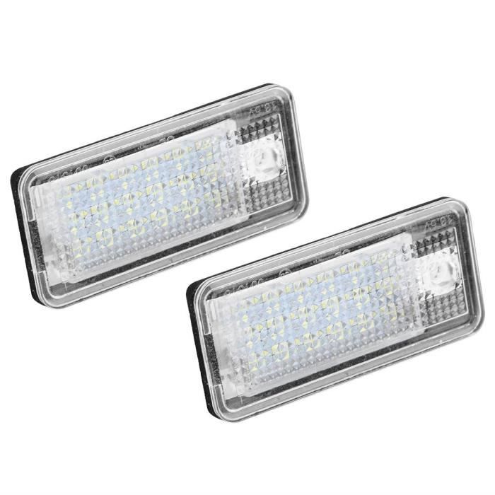 ECLAIRAGE PLAQUE LED A3 8P 3 PORTES SPORTBACK AUDI A4 8E B6 B7 & CABRIOLET BLANC ECLAIRAGE PLAQUE LED A3 8P 3 PORTES SPORTBACK AUDI A4 8E B6 B7 & CABRIOLET BLANC