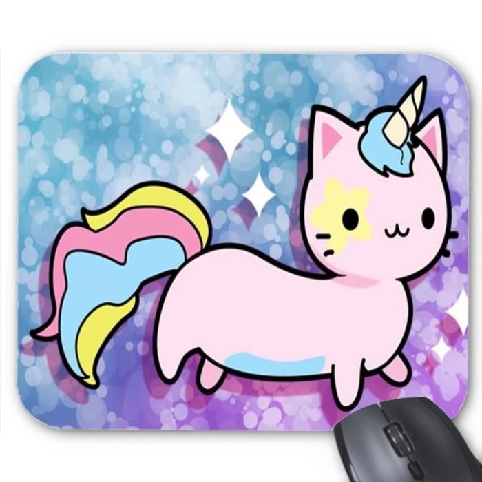 Tapis De Souris Chat Licorne Ref 3040 Prix Pas Cher Cdiscount