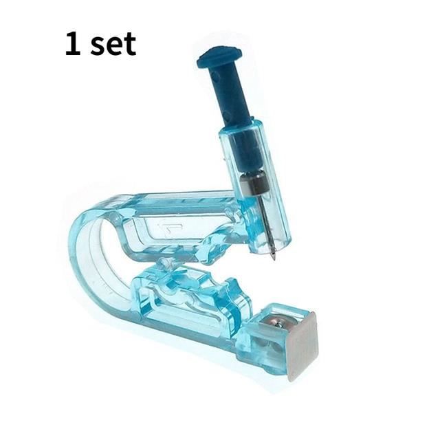 8 Pcs Pistolets De Piercing D'oreille Jetables, Perceur D'oreille Blanc