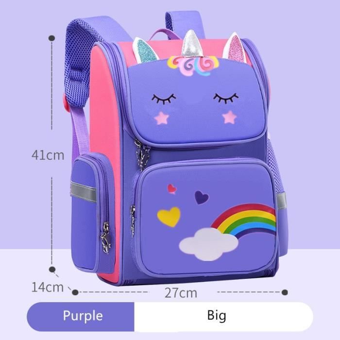 Sac à Dos Enfant Coq Cool - 42x31x15 Cm - Nylon Imperméable - Pour École, Voyage, Maternelle Et Primaire - 2
