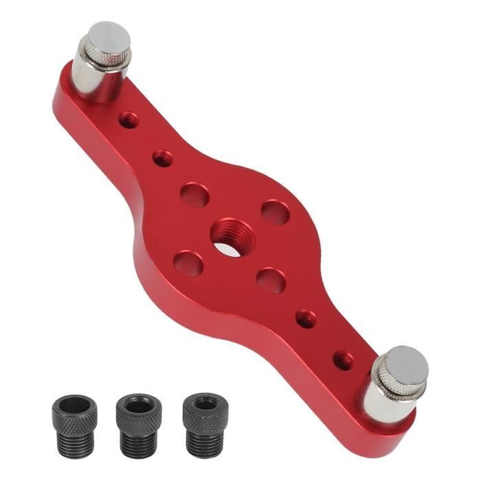 Gabarit De Perçage Vertical 6/8/10 Mm - Pour Bois - Aluminium - Modèle B