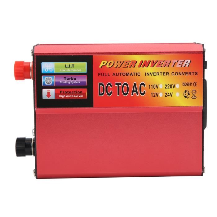 ONDULEUR à Onde Sinusoïdale Modifiée 12V 24V 48V 60V à 220V 110V 230V