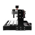 Machine gravure laser en bois CNC 3018 Pro, contrôleur hors ligne, 5 mm tige d'extension, zone de travail 300 * 180x40mm - 2500mw-1