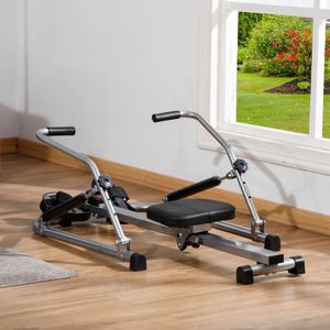 Rameur Hydraulique Compact – Design Moderne Pour Sport à Domicile, Débutants Et Confirmés