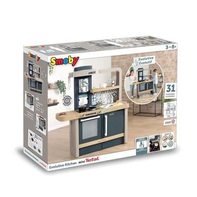 Cuisine Tefal évolutive gourmet avec accessoires - Smoby Smoby : King