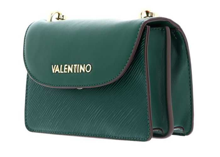 Sac à épaule VALENTINO Bigs Flap Bag Bosco - Polyuréthane Vert, Neuf Avec étiquettes