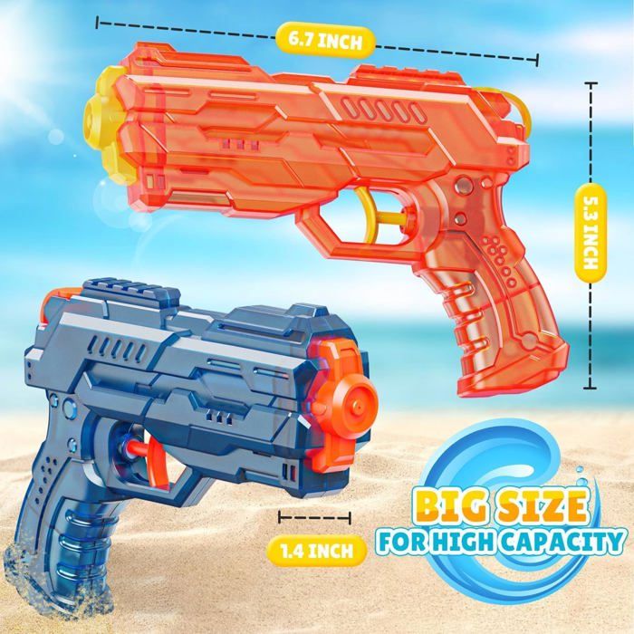 Pistolets à Eau Puissants pour Adultes Pistolets à Eau Piscine Plage Été Extérieur, Jouets Pistolets à Jet d'Eau Jouet d'Extérieur pour Garçons Filles Adultes Pistolets à Eau Puissants pour Adultes Pistolets à Eau Piscine Plage Été Extérieur, Jouets Pistolets à Jet d'Eau Jouet d'Extérieur pour Garçons Filles Adultes