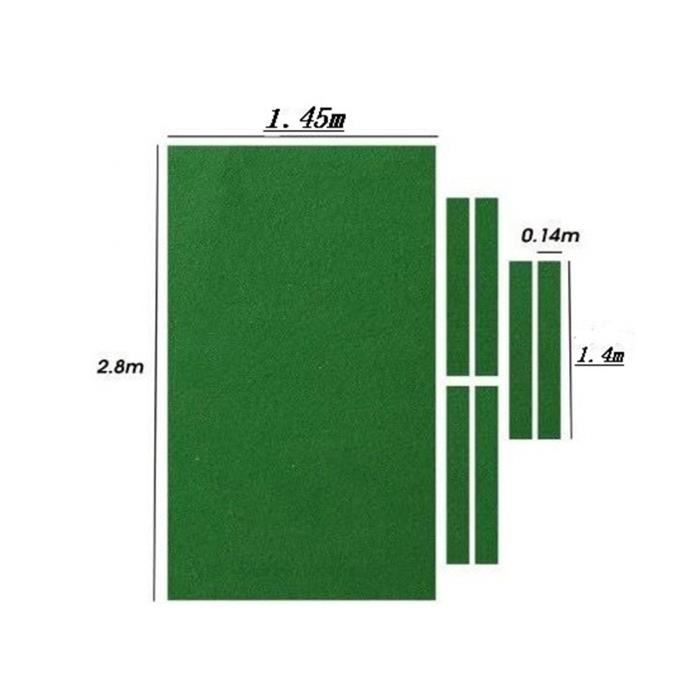 Tissu De Billard En Laine Professionnel - 2.8x1.45 M, Vert, Pour Tables 7ft 8ft 9ft, Durable