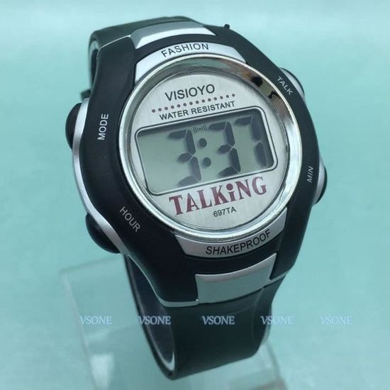 Montre parlante arabe clearance