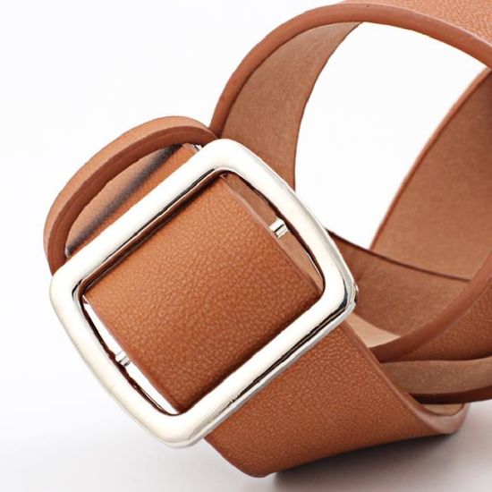 CEINTURE Femme Ceinture large pour femme boucle lisse sans
