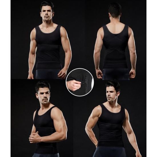 Gilet De Sudation Femme Bingrong - Néoprène - Ceinture Abdominale Amincissante - Effet Sauna
